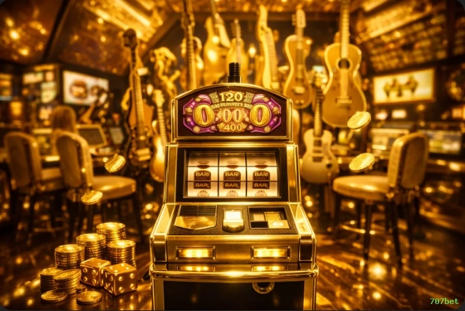 Slots online da 707bet com jackpots progressivos